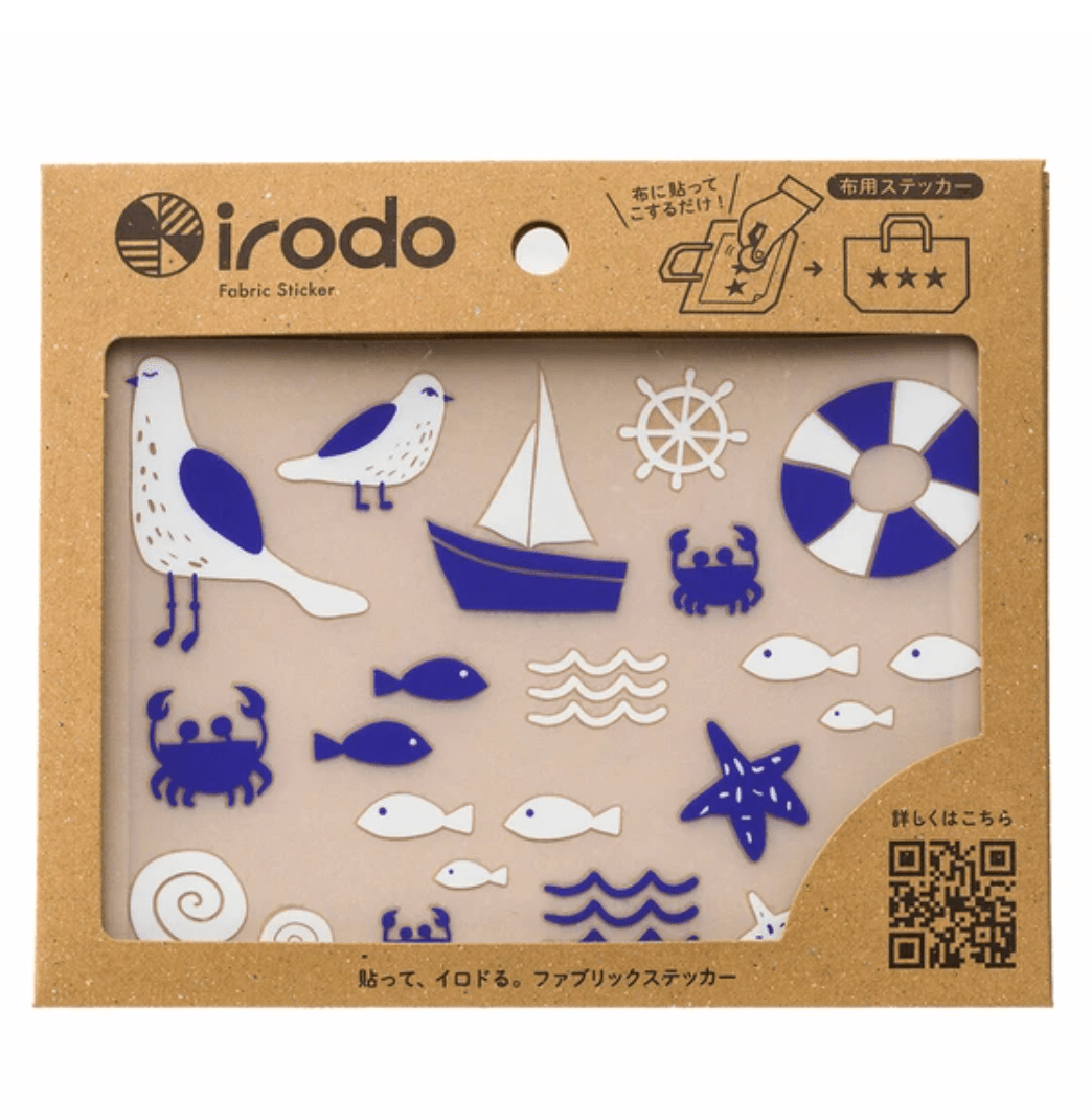 Fabric Sticker Set Sea / irodo