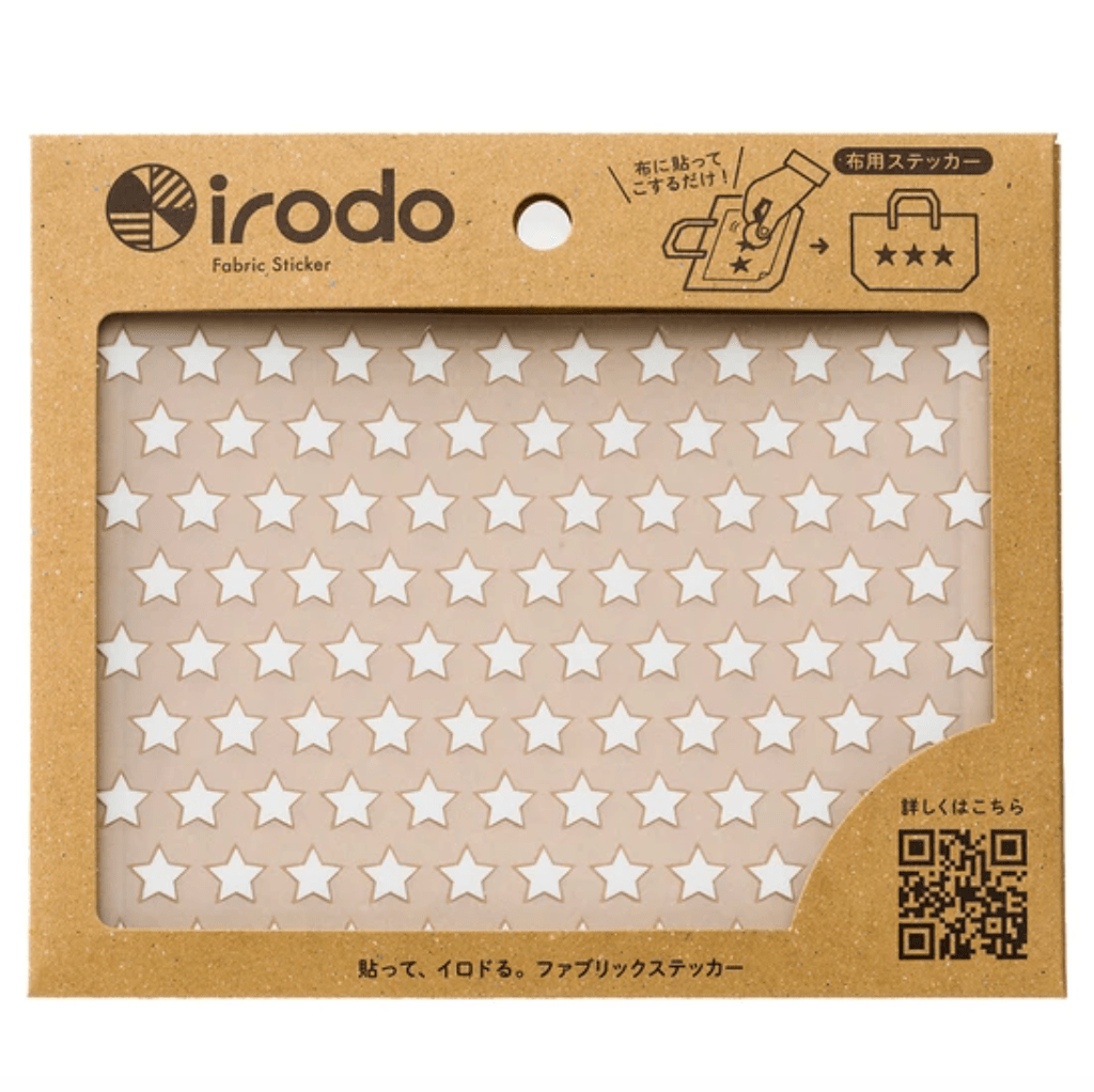 Fabric Sticker Set Star / irodo