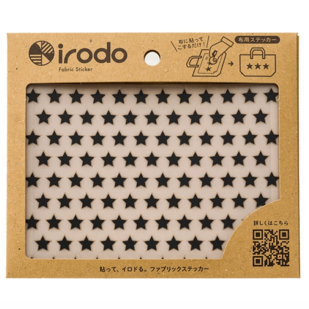 Fabric Sticker Set Star / irodo