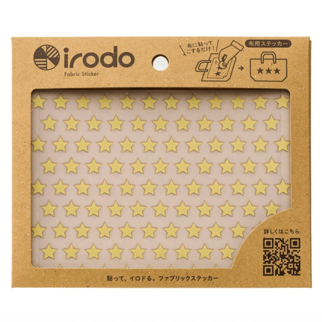 Fabric Sticker Set Star / irodo