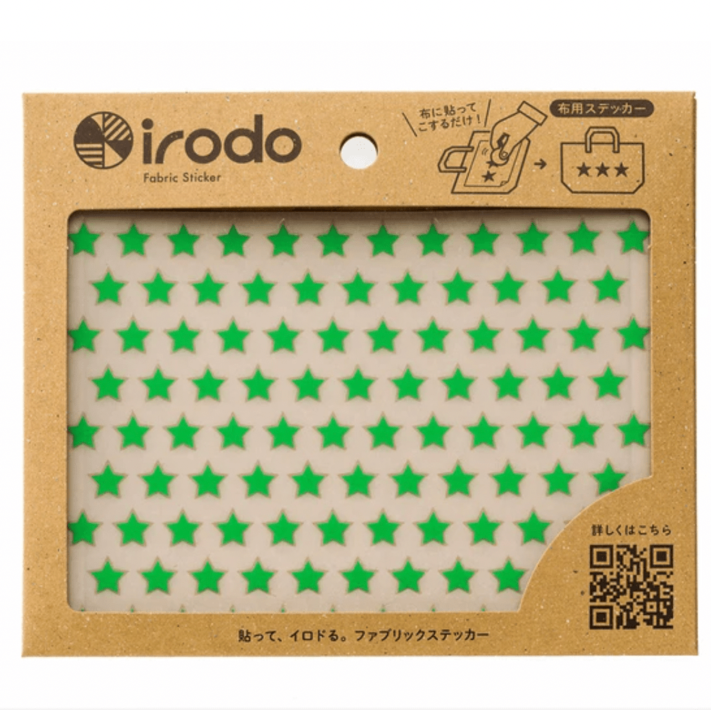Fabric Sticker Set Star / irodo