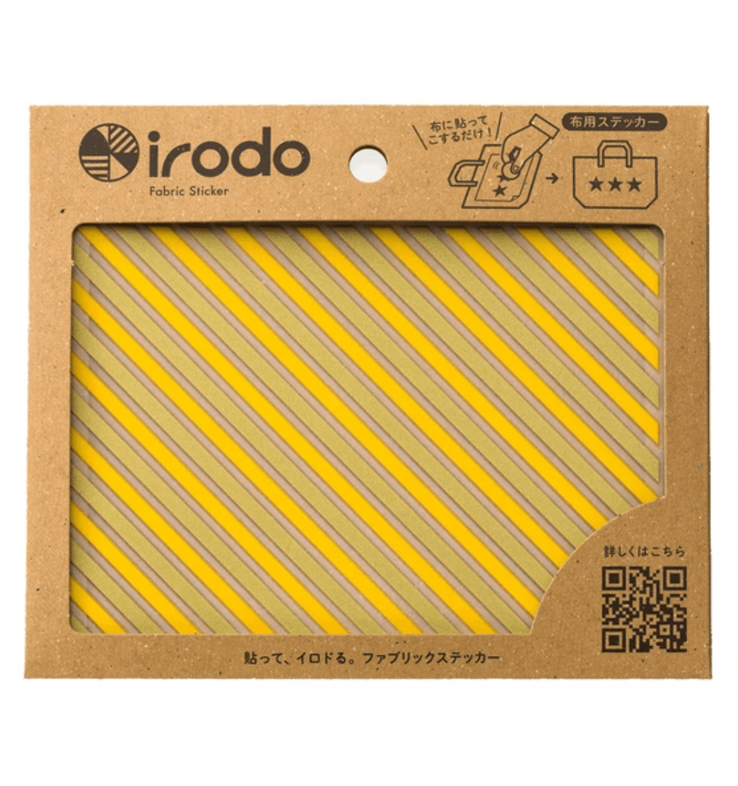 Fabric Sticker Set Stripe / irodo