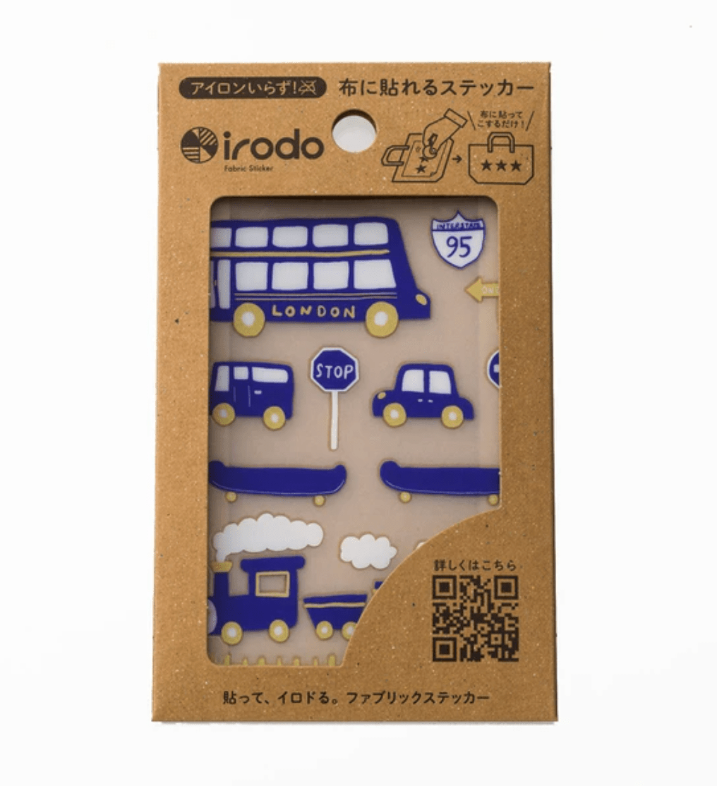 Fabric Sticker Set Vehicle / irodo
