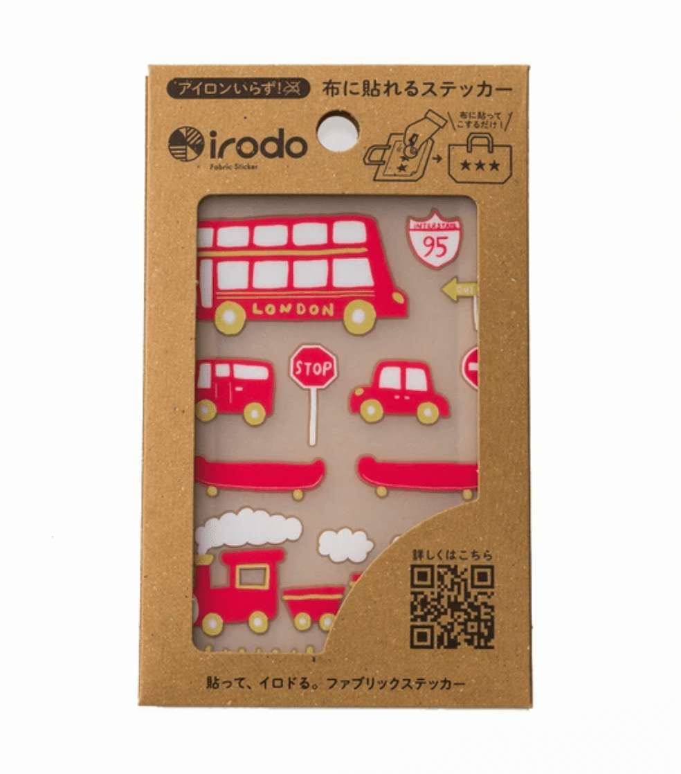 Fabric Sticker Set Vehicle / irodo