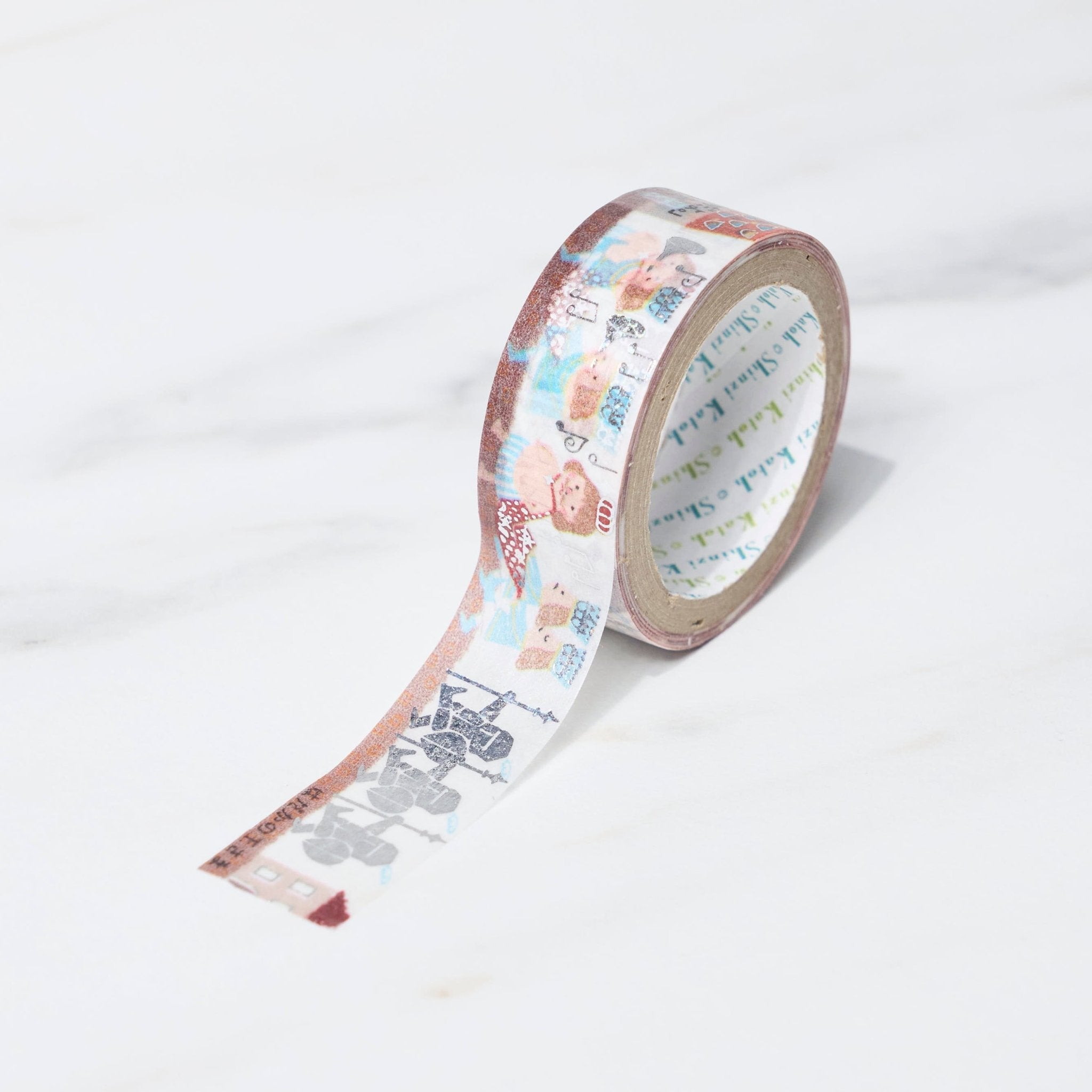 "Fairy Tale Gems" Andersen Masking Tape Shinzi Katoh Kirapika / Seal Do