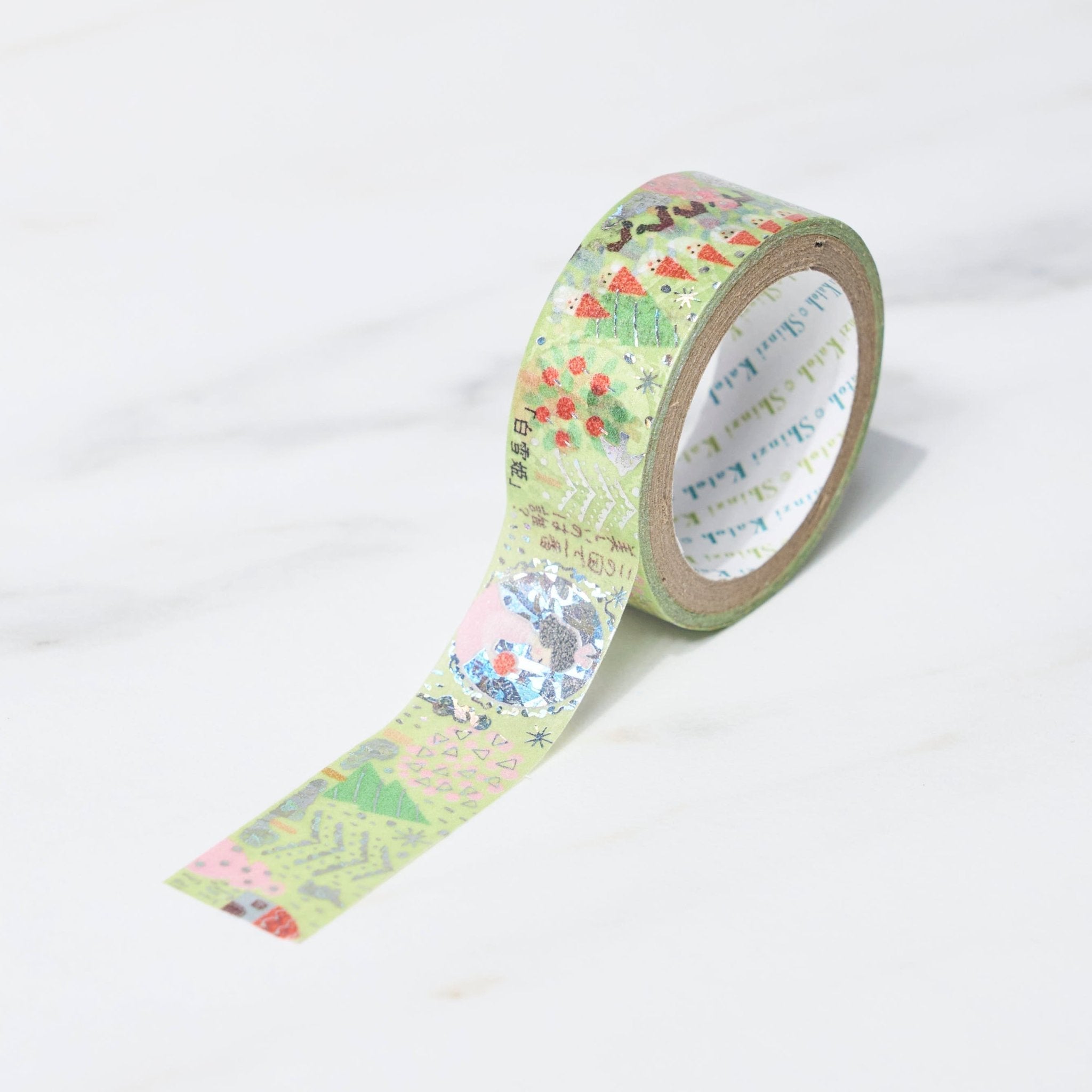"Fairy Tale Gems" Grimm Masking Tape Shinzi Katoh Kirapika / Seal Do