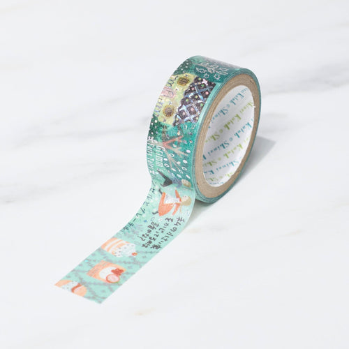 "Fairy Tale Gems" Grimm Masking Tape Shinzi Katoh Kirapika / Seal Do