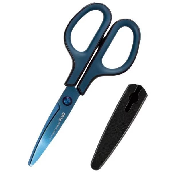 Fit Cut Curve Easy Grip Titanium Coat Scissors / PLUS