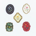 Flake Seal Flowers Sticker / NB