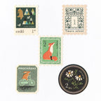 Antique Flake Stickers / NB