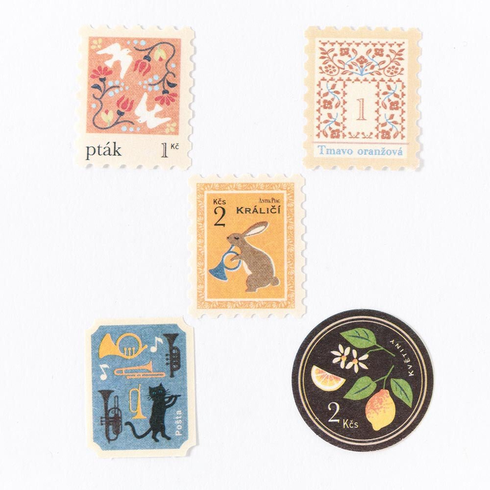 Antique Flake Stickers / NB