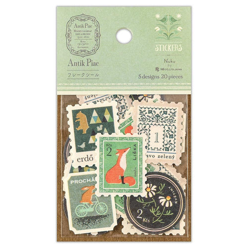 Antique Flake Stickers / NB