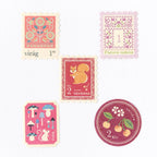 Antique Flake Stickers / NB