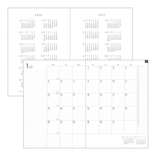FLAT DIARY 2026 / MIDORI