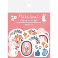 Flower Bunny Flake Stickers / Furukawa Shiko