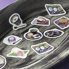 BGM Foil Stamping "Kissa A La Mode: Miyabi" Flake Stickers / BGM