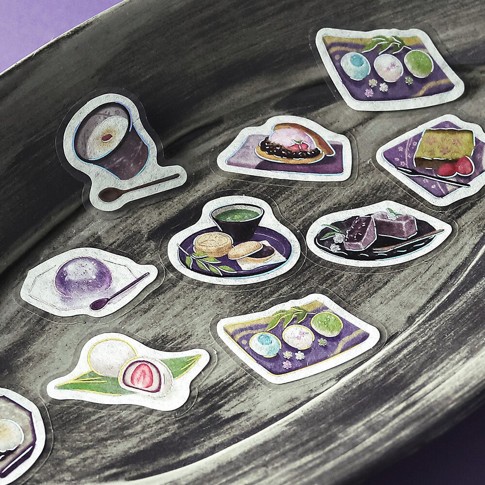 BGM Foil Stamping "Kissa A La Mode: Miyabi" Flake Stickers / BGM