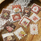 BGM Foil Stamping "Kissa A La Mode: Stamp" Flake Stickers / BGM