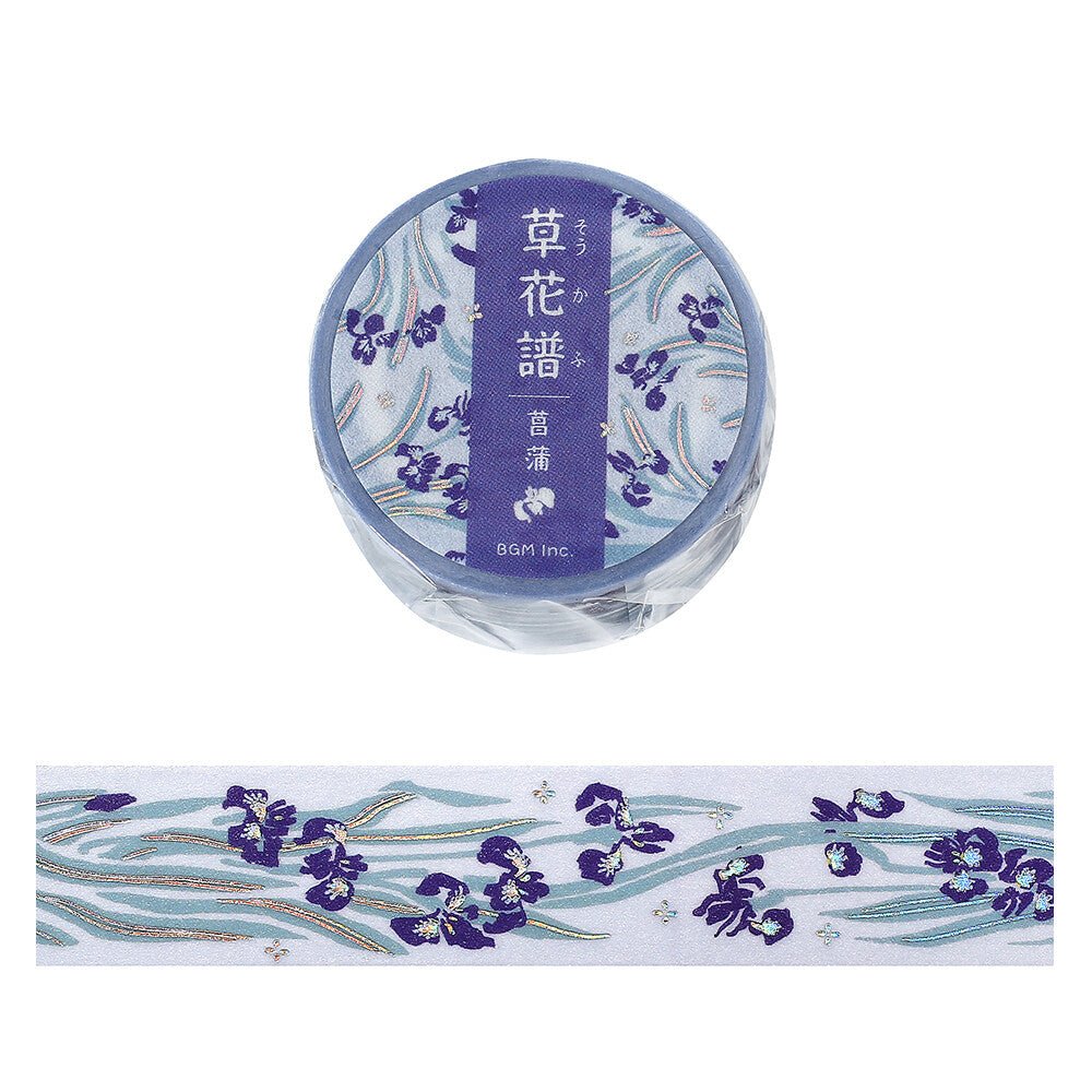 BGM Botanical Notes Foil Masking Tape / BGM