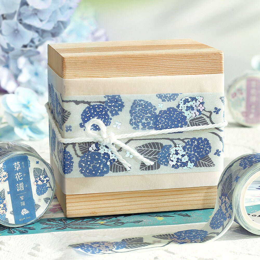 BGM Botanical Notes Foil Masking Tape / BGM