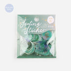 Foil Stamping "Phantom Flower" Sealing Sticker / BGM