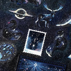 Foil Stamping "Stardust Magic" Clear Stickers / BGM