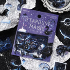 Foil Stamping "Stardust Magic" Clear Stickers / BGM