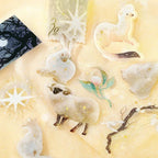 Foil Stamping "Stardust Magic" Clear Stickers / BGM