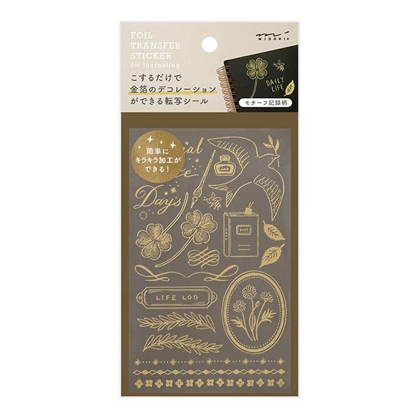 Foil Transfer Stickers / MIDORI