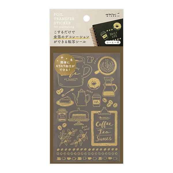 Foil Transfer Stickers / MIDORI
