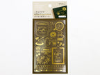 Midori Gold Foil Transfer Stickers
