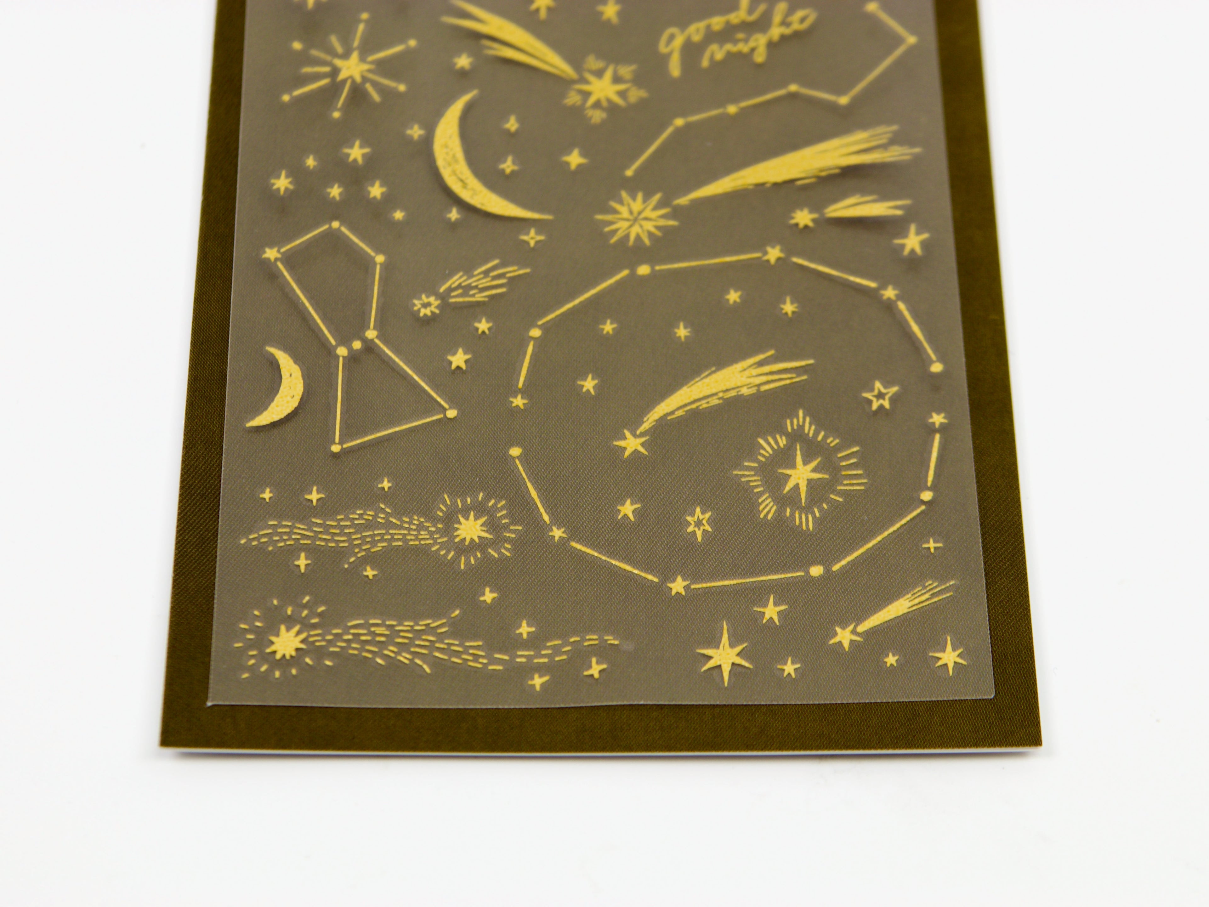 Midori Gold Foil Transfer Stickers