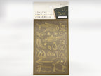 Midori Gold Foil Transfer Stickers