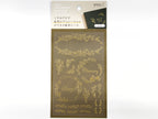 Midori Gold Foil Transfer Stickers
