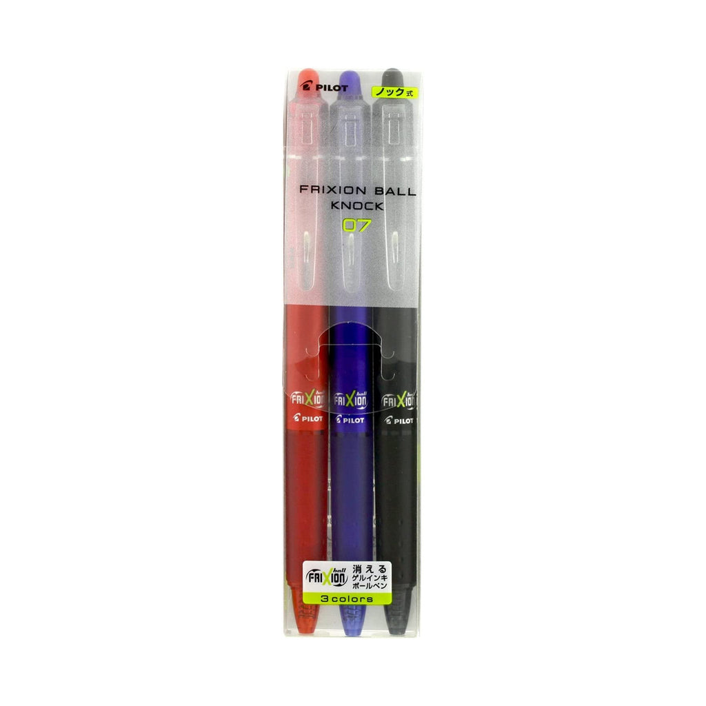 Frixion Ball Knock Erasable Ballpoint Pen 3 Color Set / Pilot