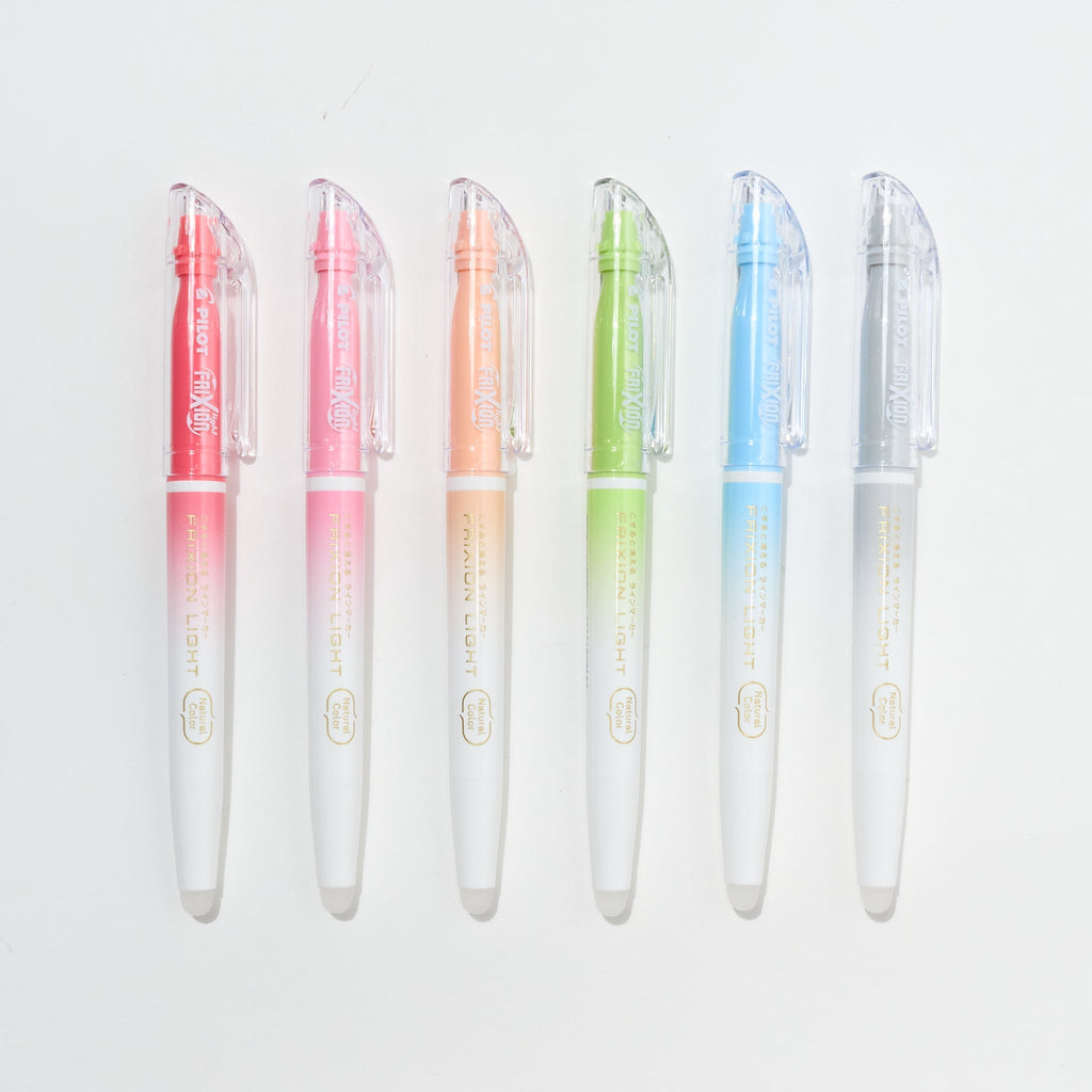 Frixion Light Natural 6 Color Set / Pilot
