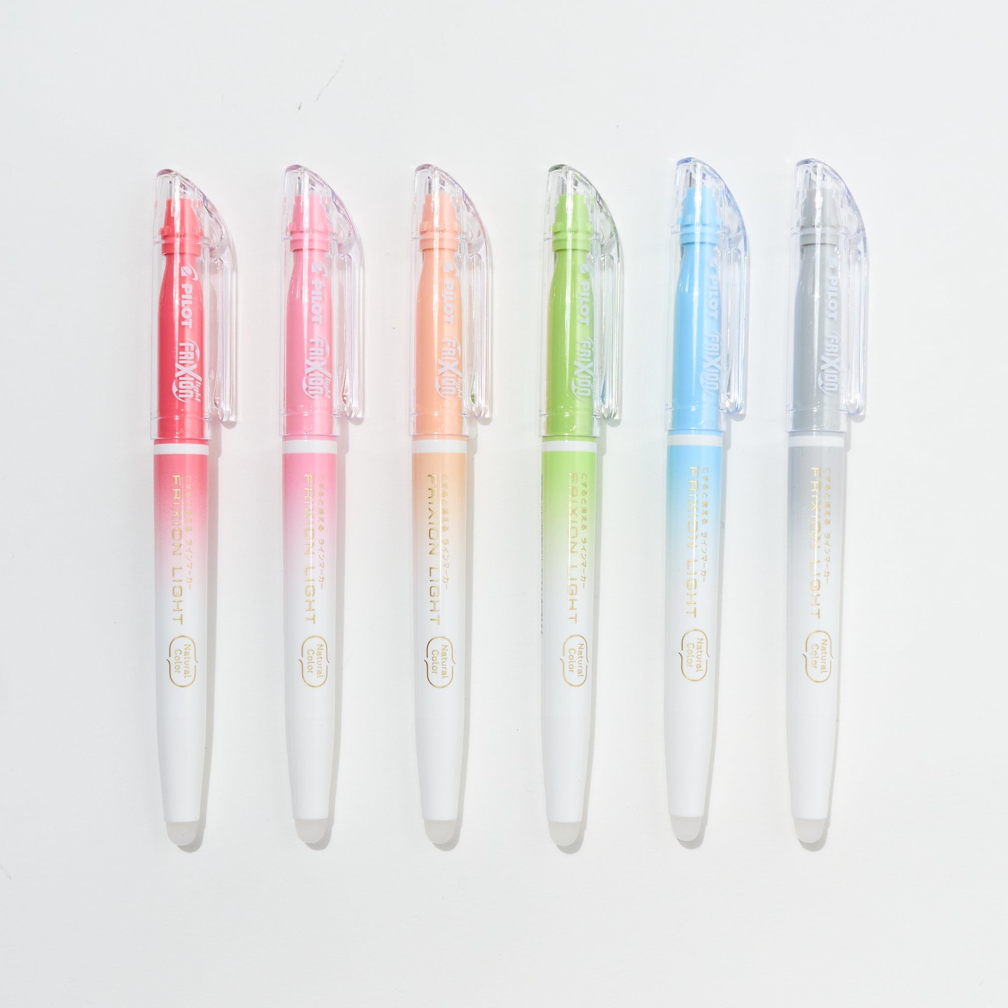 Frixion Light Natural 6 Color Set / Pilot