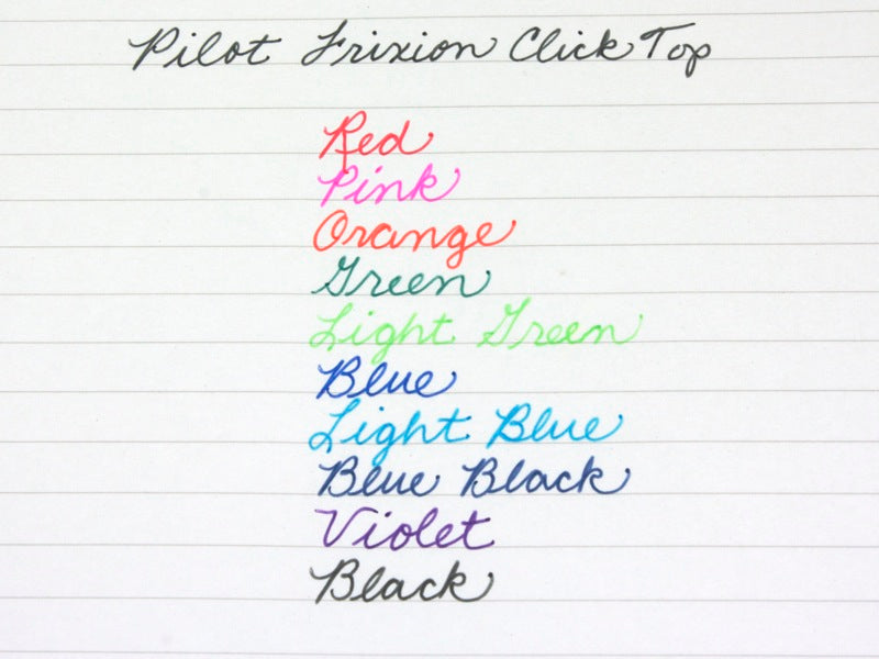 Erasable Frixion Click-Top