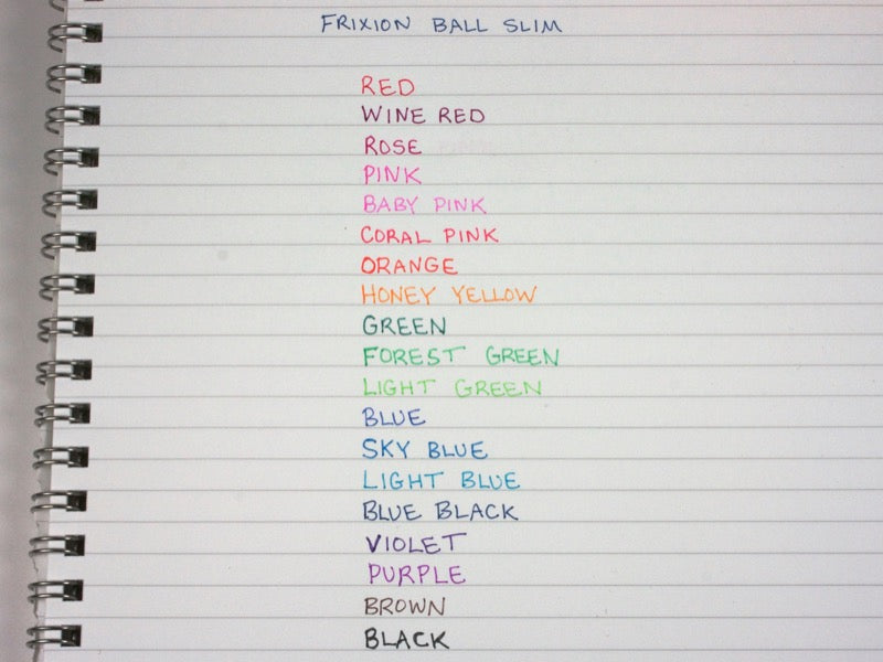 Frixion Ball Slims .38 LFBTRF12UF (singles)