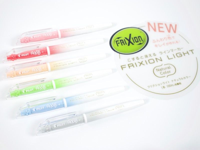 Erasable Frixion Light Natural Colors 6 Set