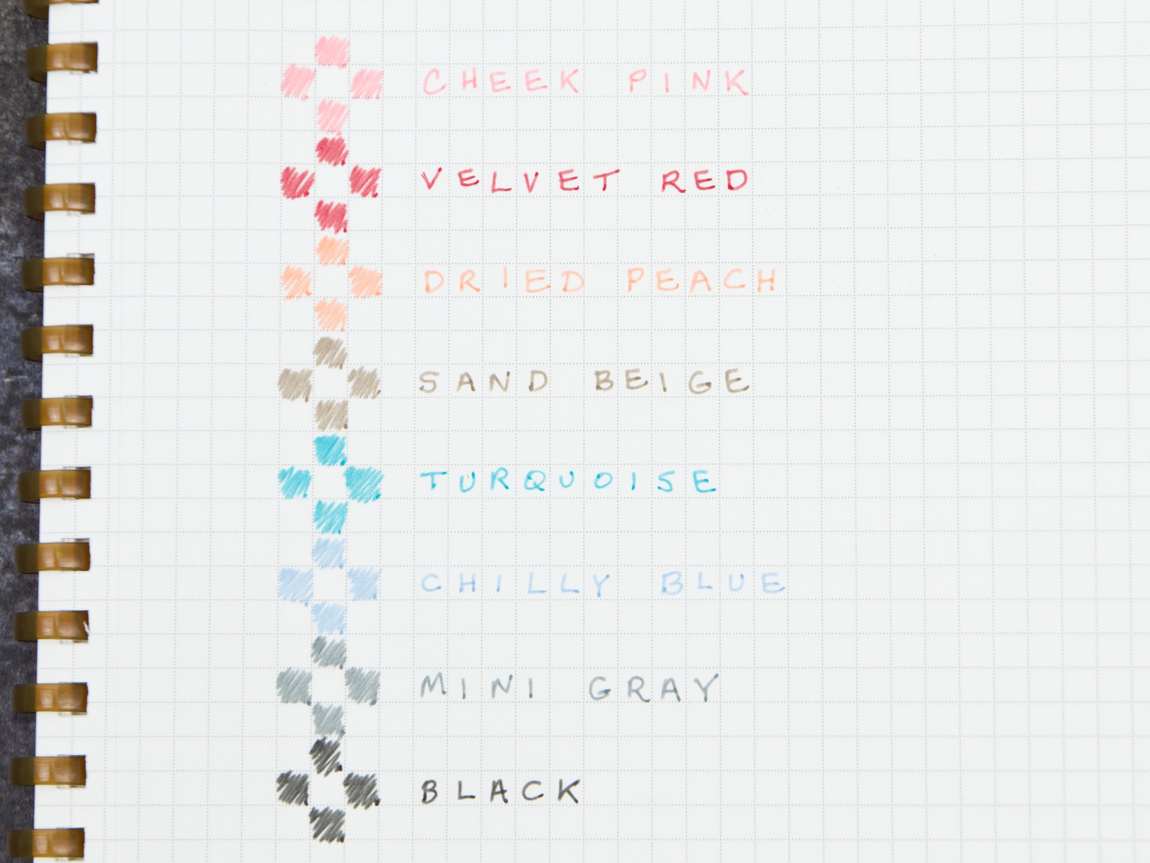 Waai Series Erasable Frixion Ball Knock 8 Color Set