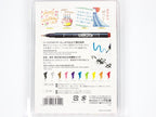 Tombow Fudenosuke Color 10 Color Set