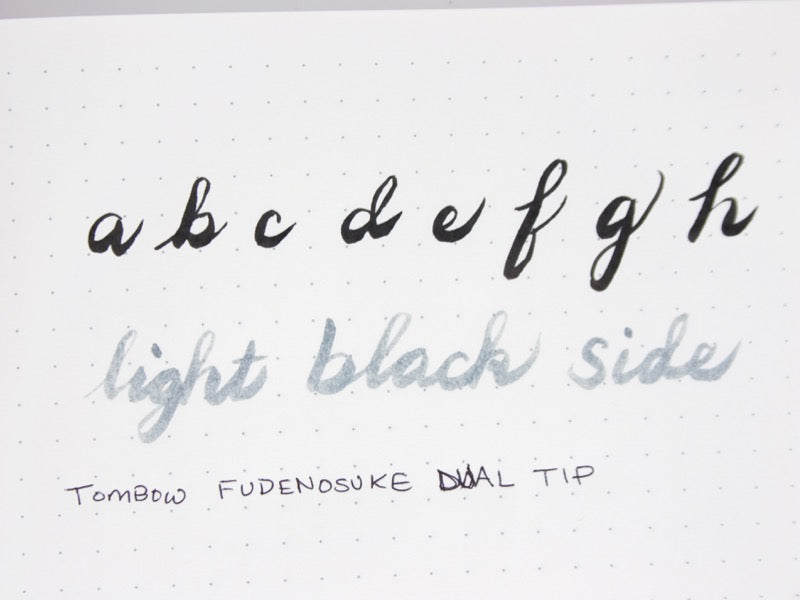 Tombow Fudenosuke Dual Tip Brush Pen