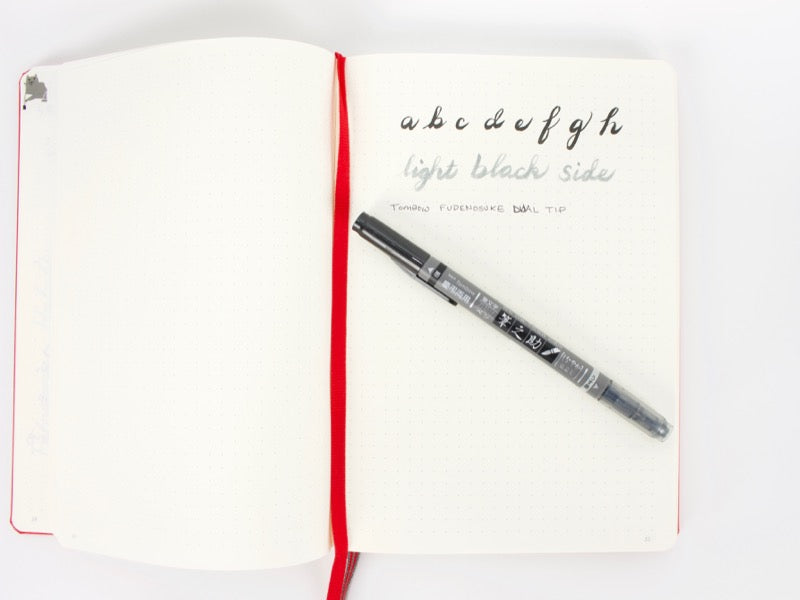 Tombow Fudenosuke Dual Tip Brush Pen