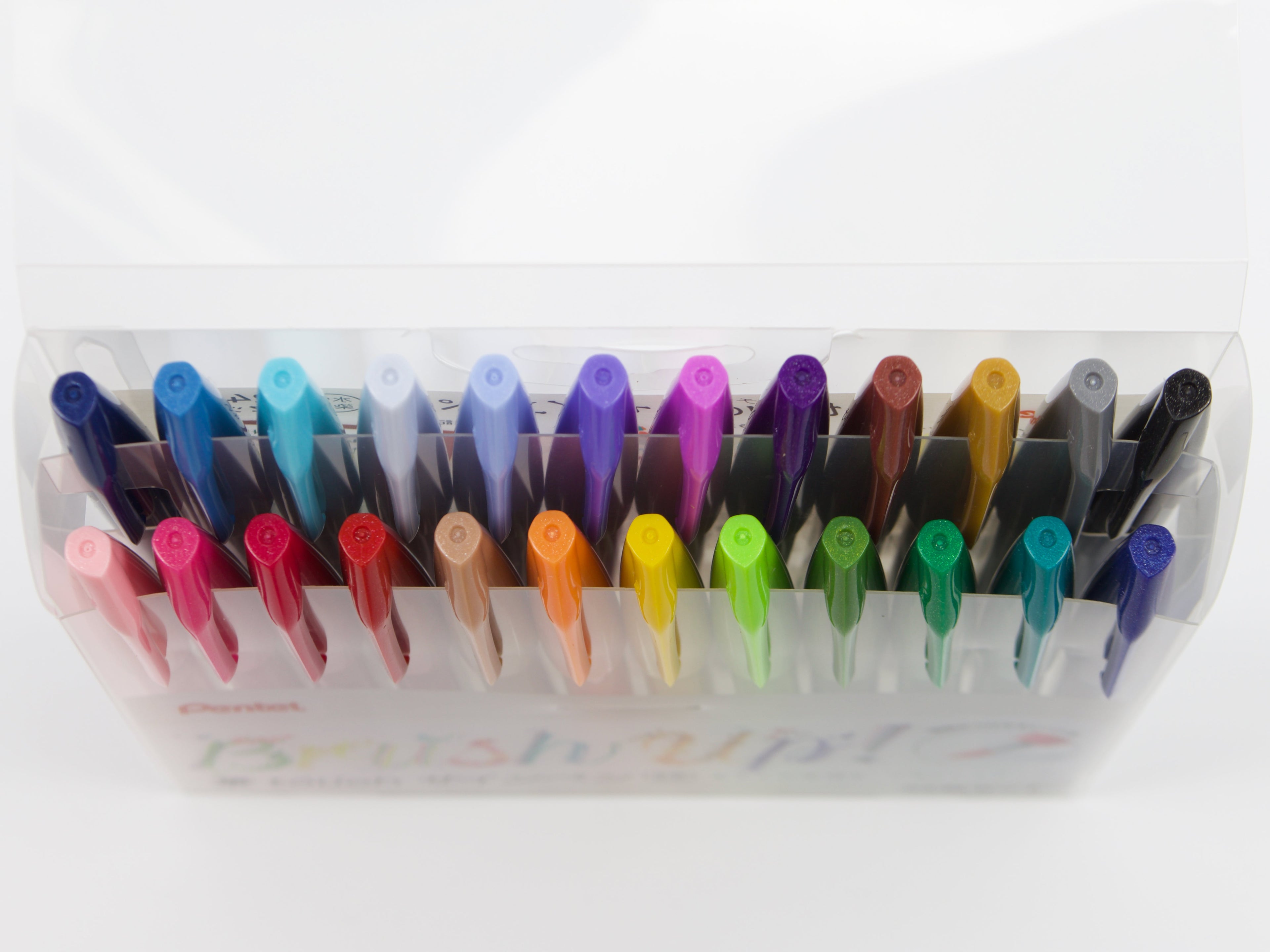 Pentel Fude Touch Sign Pen 24 Color Set