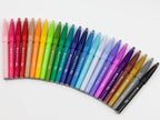Pentel Fude Touch Sign Pen 24 Color Set