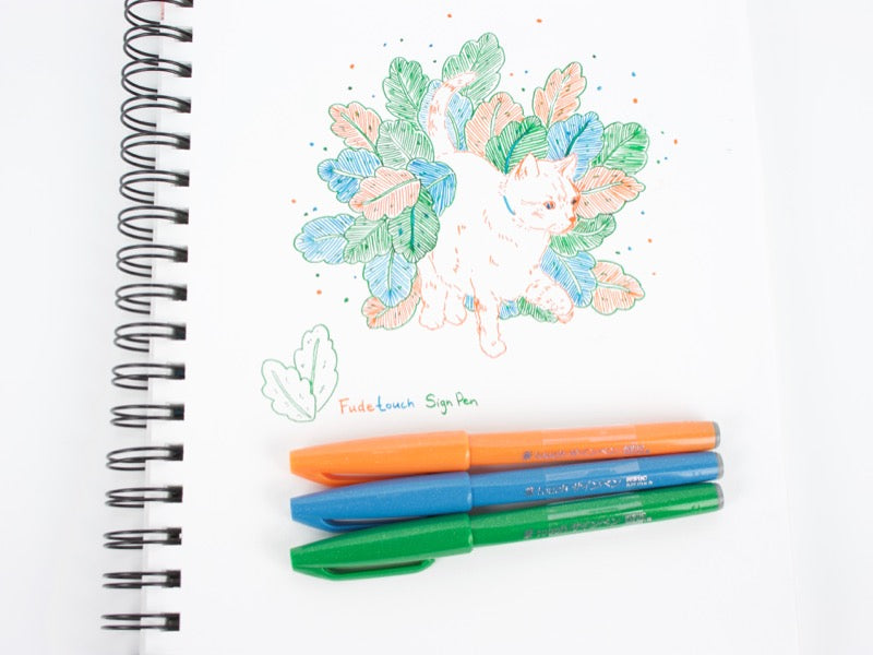 Pentel Fude Touch Sign Pen