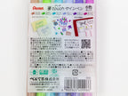 Pentel Fude Touch Sign Pen 6 Color Set