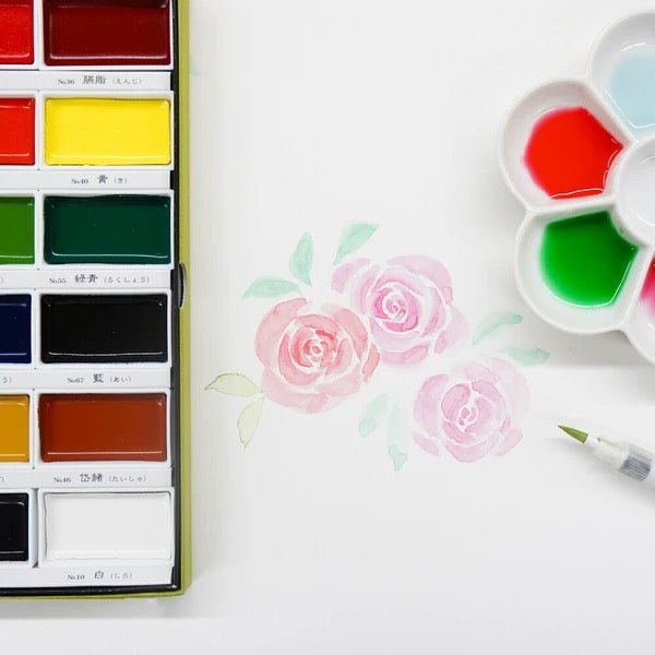 Gansai Tambi Watercolor Set / Kuretake
