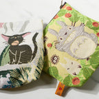 Studio Ghibli Embroidered Pouch / Marushin